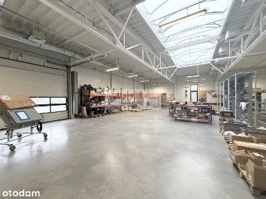 Hala Produkcyjna Magazyn 820 m2 + Biura od 480 m2