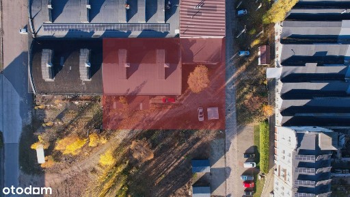 Hala produkcyjno-magazynowa z rampą + bud. biurowo-socjalny