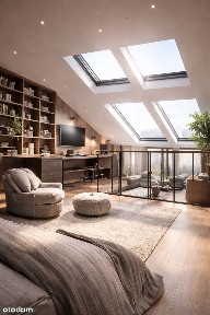 Apartament z dwoma tarasami w centrum | Antresola | 89 m²