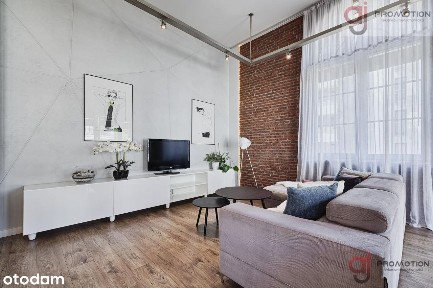 Przestronny loft, 2 pok., balkon, garaż, ul. Tylna