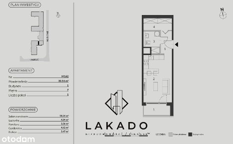 Kawalerka z garderobą-wysoki standard budynku