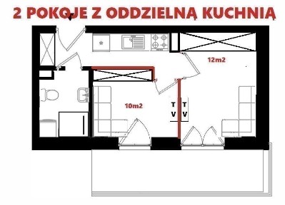 ❤️ Piękne z widokiem na Panoramę od Południa !