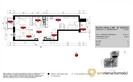 Dwustronne 3 pokoje z dużym balkonem | 2028 r.
