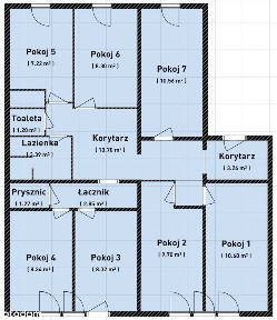 88 m² | Piątkowo | 7 pokoi | Gotowy biznes lub duże M | Bezpośrednio
