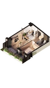 Apartament z ogródkiem - parter - Puck, blisko Zatoki Puckiej!