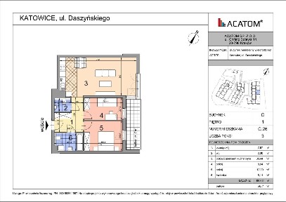 3-pokojowe mieszkanie 66m2 + balkon