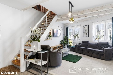 Wyposażone, dwupoziomowe, taras 50m2, Węgliniecka