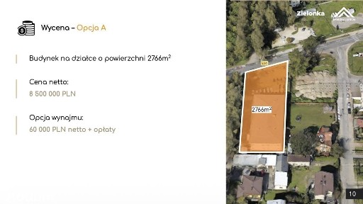 Nieruchomość biurowo-produkcyjno - Zielonka k. Warszawy 1460m2