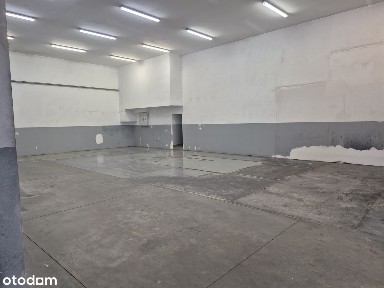 Hala 480 m2 z zapleczem socjalnym poziom 0
