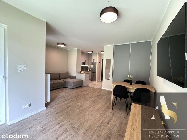 Nowoczesna kawalerka z ogrodem i m. parkingowym