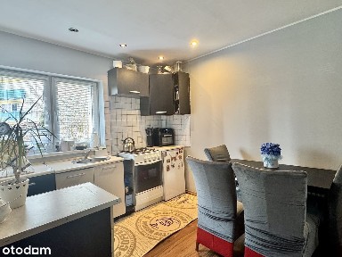 Duża kawalerka z ogródkiem