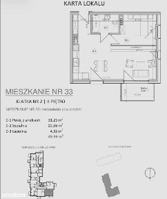 Mieszkanie na sprzedaż, Grudziądz, 2 pokoje