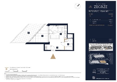 1-pokojowe mieszkanie 26m2 + ogródek Bezpośrednio