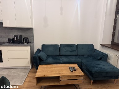 Zielona etiuda - wysokie przyjemne mieszkanie