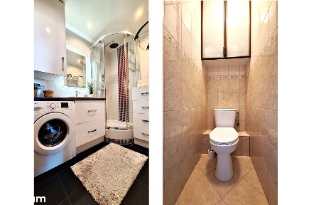 Bez prowizji: 3 pokoje, loggia, zielone Stegny, 18 min do metra Polite