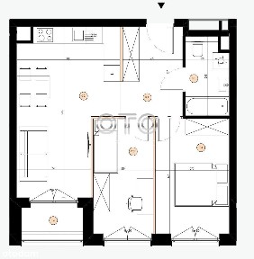 3 pokoje w centrum miasta / nowe / balkon