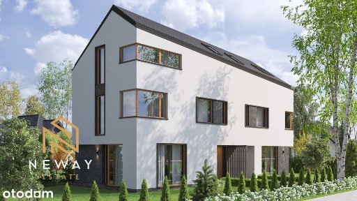 Bliźniak z ogródkiem w Krakowie w zielonej okolicy