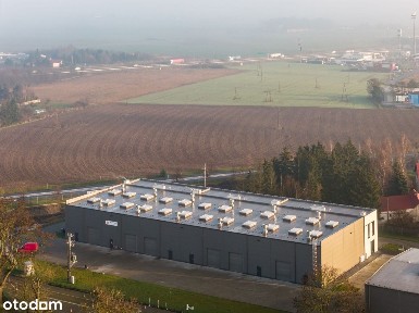 Nowa hala magzynowa z powierzchnią biurową 574m2 h