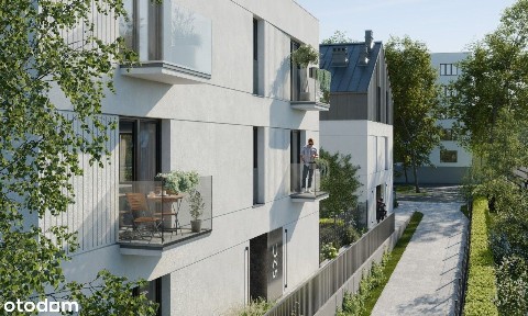 Nowoczesna kawalerka z ogródkiem w nowej inwestycji na Prokocimiu.
