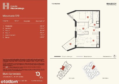 3-pokojowe mieszkanie 50m2 Bezpośrednio