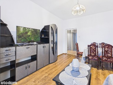 Do wynajęcia 56 m², 3 niezależne pokoje, wysoki parter, osobna kuchnia