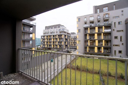 Balkon | Tramwaj | zamknięte osiedle | CH Czyżyny