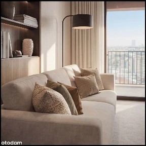 2 pokoje | 43 m² | 7. piętro |Wieża | Widok na TAURON Arenę