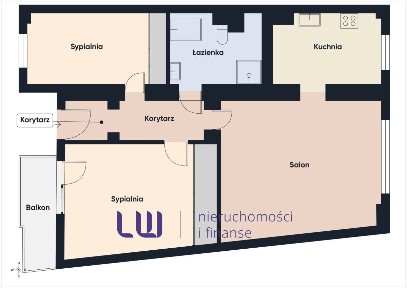 3 duże pokoje, wanna, loggia, wyjście na patio