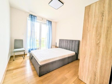 Nowoczesne mieszkanie 50 m2 - 2 pokoje, salon z kuchnią, balkon