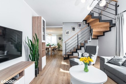 3 poziomy, 4 pokoje, balkon, taras 17m2, garaż + naziemne m.postojowe
