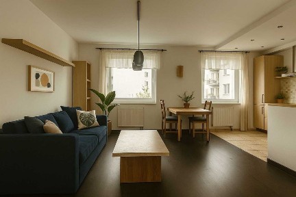 Piękne mieszkanie 2 pokoje 52m2, przestronne, słoneczne. W super cenie