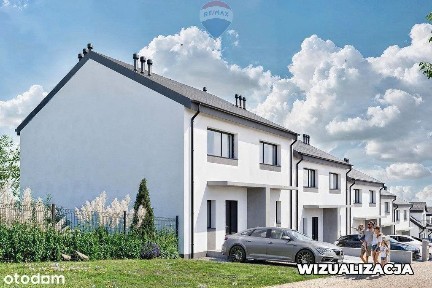Nowoczesny dom z ogródkiem, w otulinie lasu
