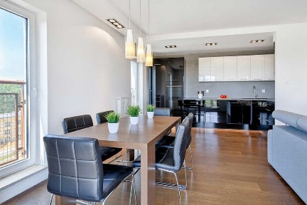 Nowoczesny apartament z miejscem parkingowym w garażu podziemnym