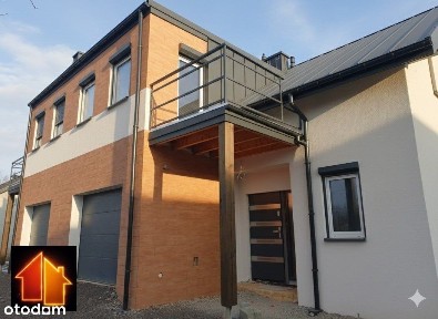 Nowoczewny bliźniak Żory Osiny 500m2 ogród
