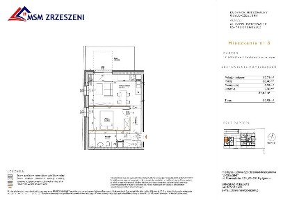 3-pokojowe mieszkanie 39m2 + taras Bez Prowizji