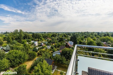 3-pokojowe, 45 m2 Tarasu, widok na Wisłę!