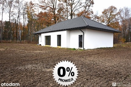 Parterowy z garażem, 4 pok. + strych, duża działka