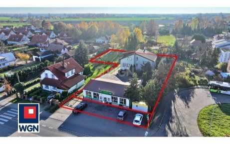 Dom z dużą działką + wynajęty lokal Sklep Żabka +