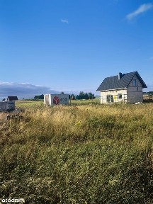 budynek mieszkalny w stanie surowym zamkniętym - Bysław, widok na jezi