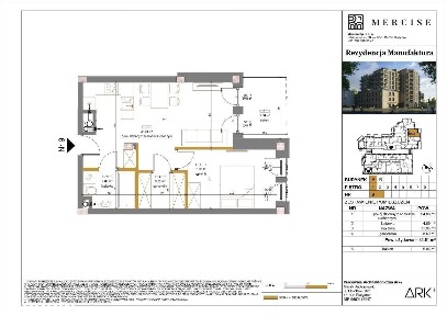 Rezydencja Manufaktura | Apartament 2-pok. | A42 |