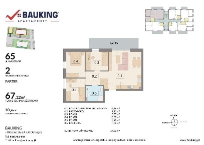 Apartament Jarocin OGRÓD -tuż przy lesie, 67 m2, Z PROJEKTEM ARANŻACJI