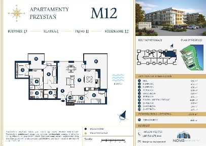 Apartament 115 m², 4 pokoje, 2 łazienki, widok na jezioro!
