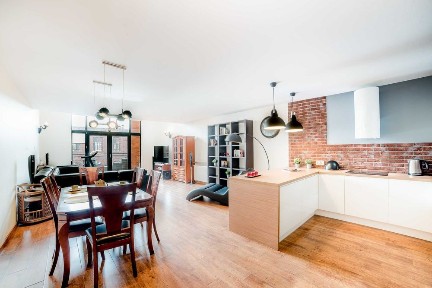 Przestronny loft z 5-metrowym sufitem | taras | parking | Księży Młyn