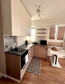 Nowoczesne, urządzone mieszkanie z balkonem i pięknym widokiem + klima