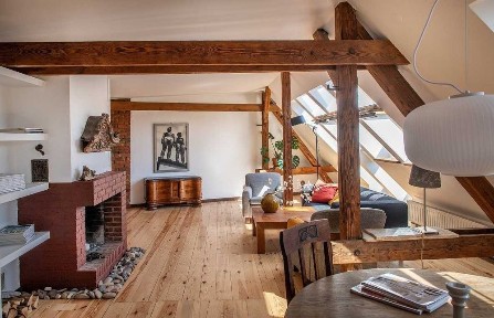 Klimatyczne mieszkanie z klasą