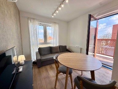 Apartament z tarasem i pomieszczeniem gospodarczym Kościuszki