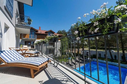 Villa Sanibel - działający biznes nad morzem 350 m od plaży Bobolin