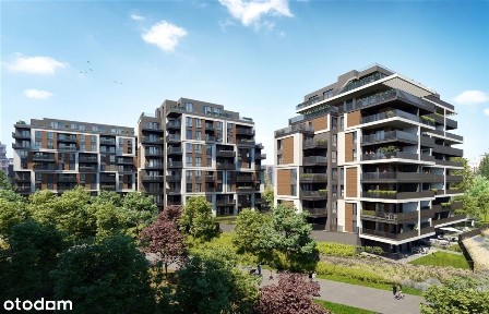 Nowe 2 pokoje 42 m2 z ogródkiem 70 m2