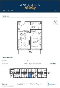 2-pokojowy apartament inwestycyjny | 37,58 m² | balkon