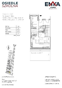 2-pokojowe mieszkanie 46m2 + ogródek